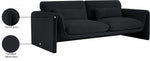 Balin Black Sofa