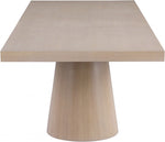 Tavalo Adjustable Oak Dining Table