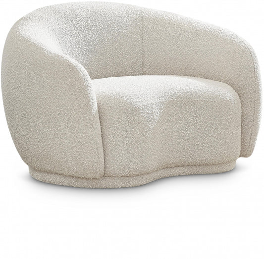 Hyde Cream Boucle Accent Chair