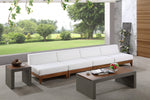 Rio Outdoor Off White Water Resistant Modular Sofa 3