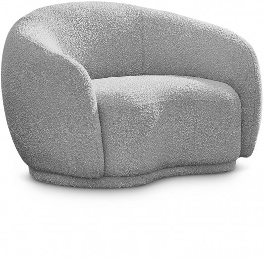 Hyde Grey Boucle Accent Chair