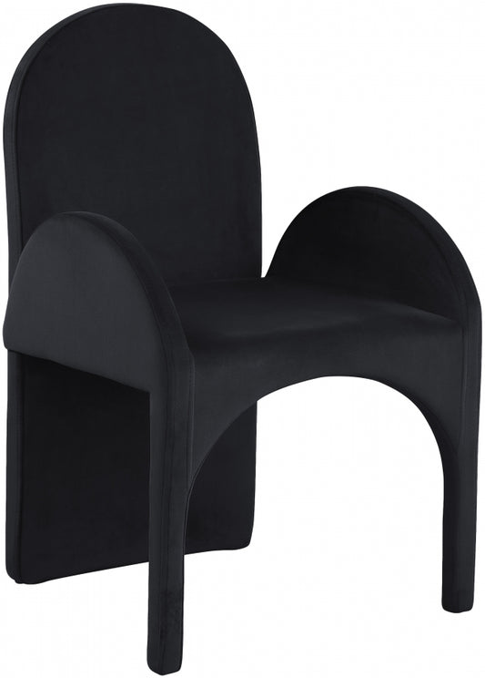 Metro Black Dining Arm Chair