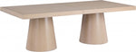 Tavalo Adjustable Oak Dining Table