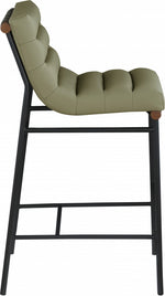 Angelo Olive Green Faux Leather Counter Stool COMING SOON