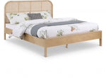 Ash Natural Wood King Bed