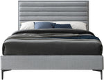 Bunter Grey Linen Textured King Bed