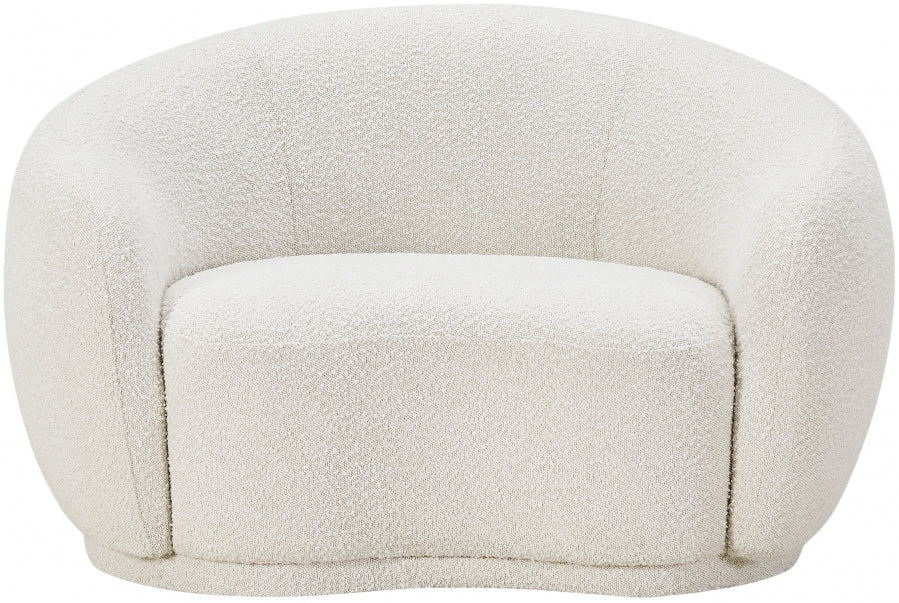 Hyde Cream Boucle Accent Chair