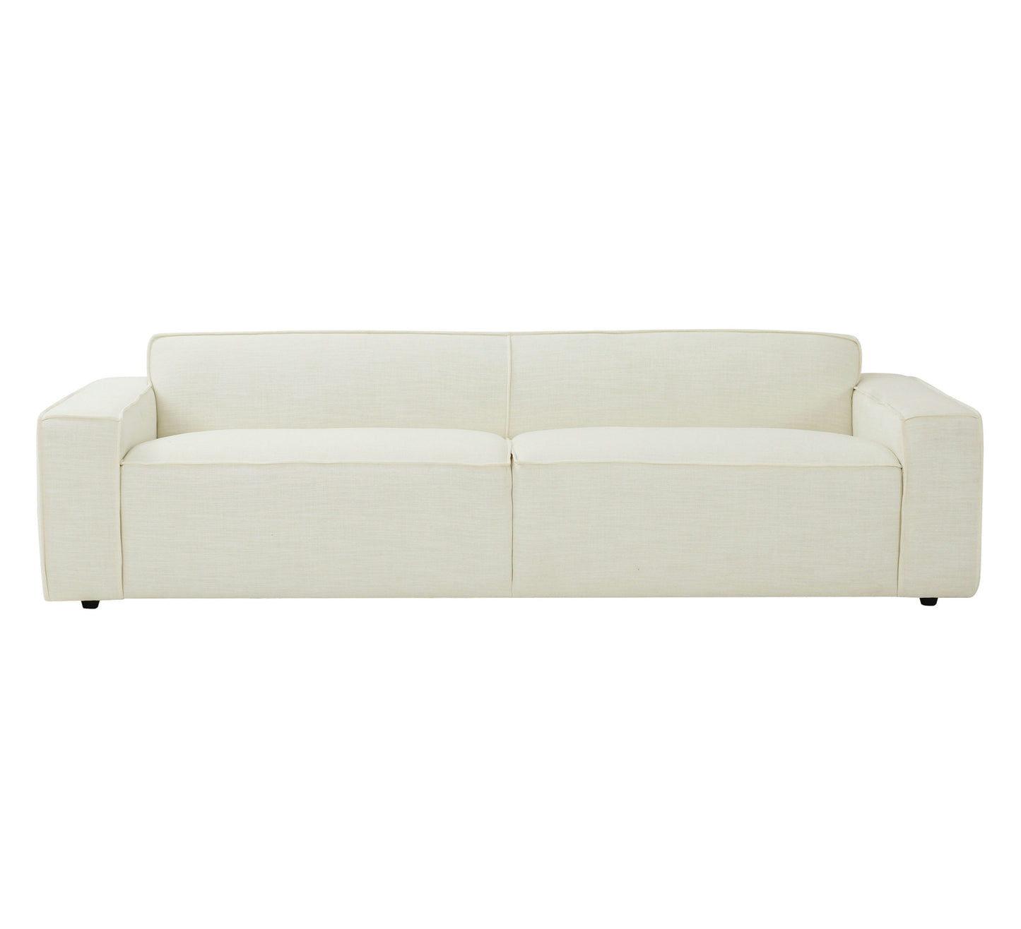 Valin Cream Linen Sofa