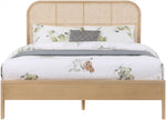 Ash Natural Wood Queen Bed