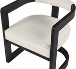 Lex Beige Faux Leather Dining Chair