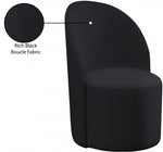 Park Black Boucle Dining Chair