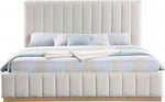 Rev Linen Fabric King Bed