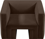 Jenson Brown Velvet Accent Chair