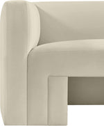 Jenson Cream Velvet Accent Chair