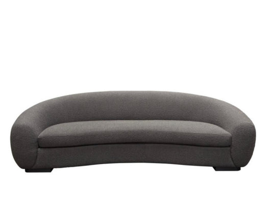 Chi Boucle Grey Sofa