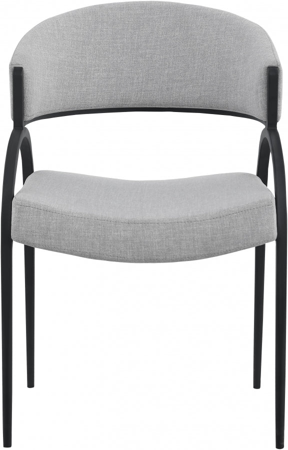 Livit Grey Linen Dining Chair