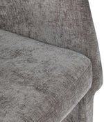 Chenille Grey Fabric Accent/ Dining Chair